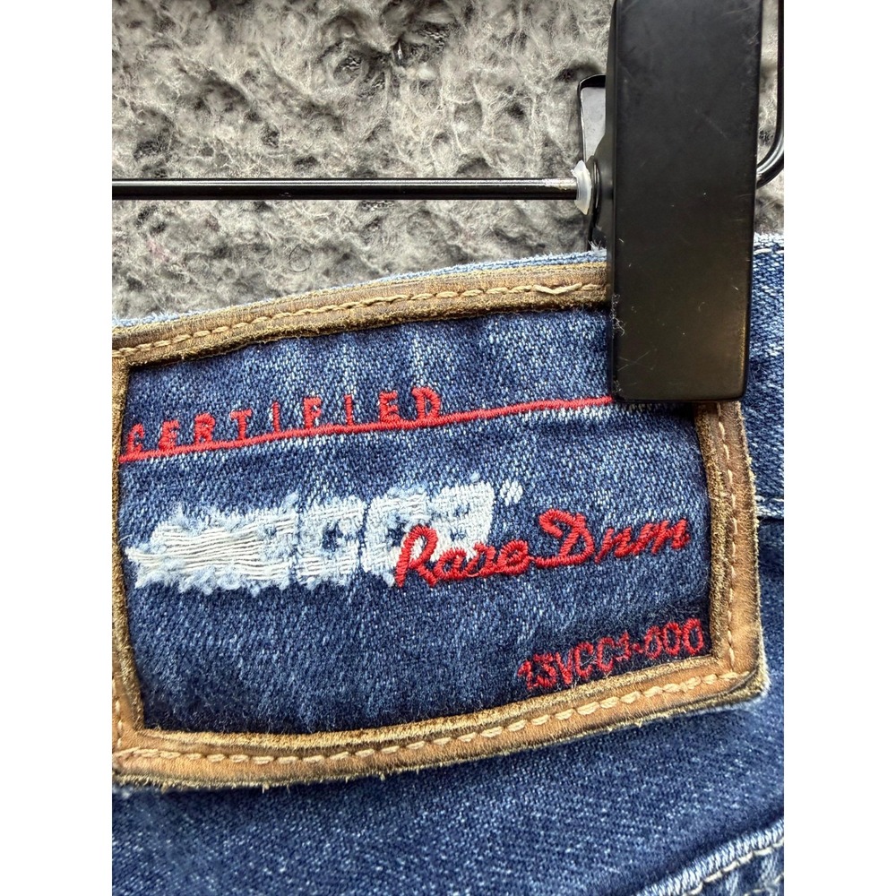 Vintage Y2k Mecca Relaxed Fit Straight Denim Jeans Blue Medium Wash Mens Size 34 - Picture 9 of 16